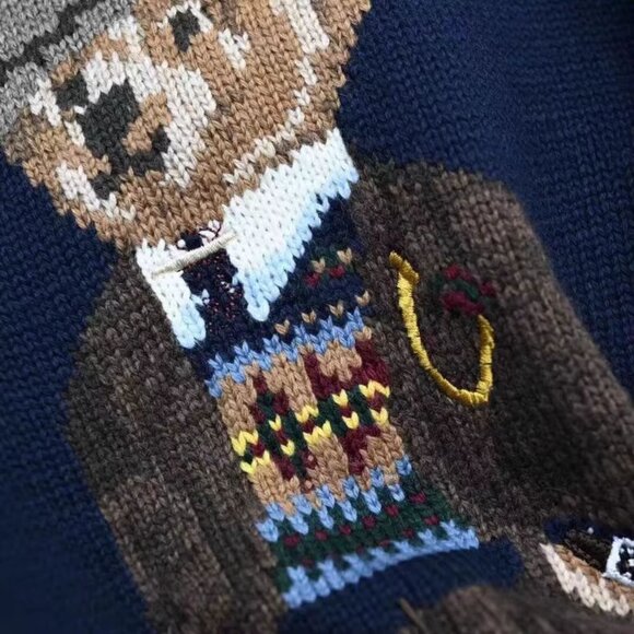 NWT Ralph Lauren sweater polo bear - Picture 7 of 7